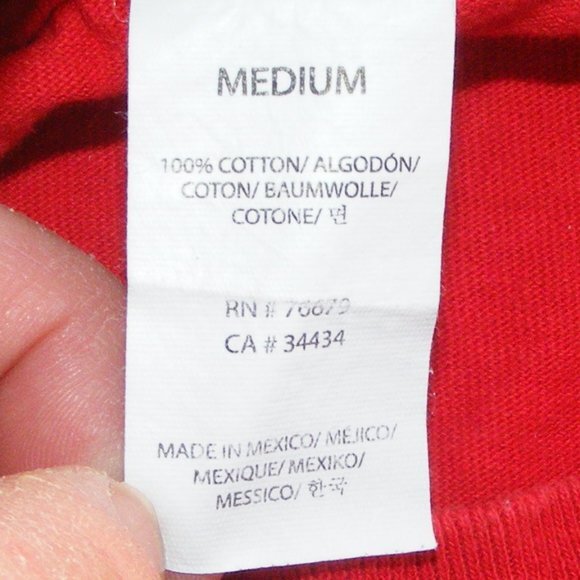 SANTA CRUZ Skateboards Tshirt, M, True Red, Logo, Short sleeves, Minimalist - Picture 7 of 8